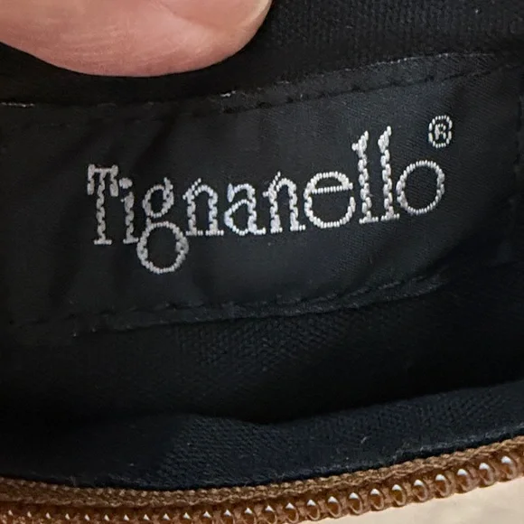 Tignanello Brown Leather Crossbody Bag - Picture 8 of 13